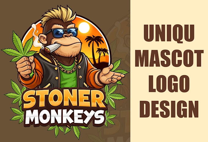 create stunning mascot character logo design