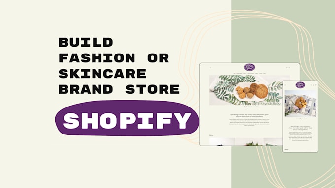 build fashion or skincare brand store on shopify