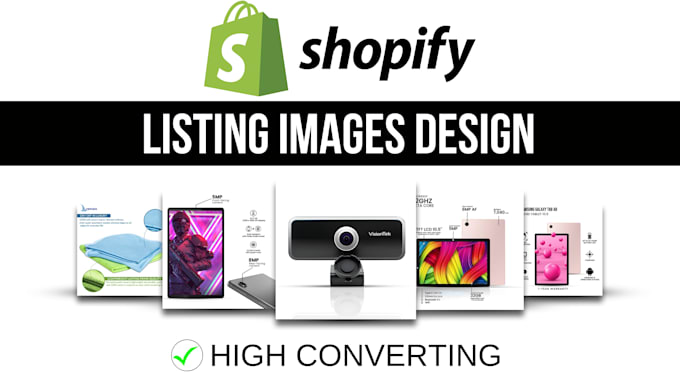 do high converting shopify product images design for you
