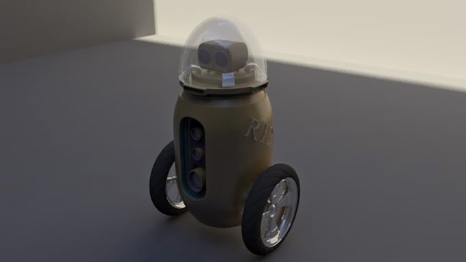 do 3d model for video and printing