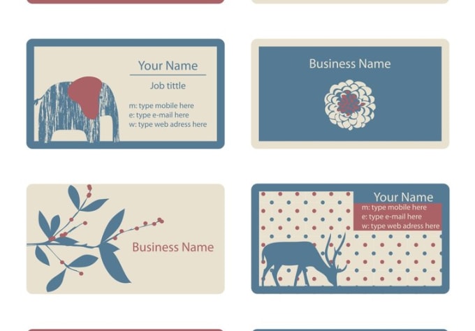Design A Very Cute Business Card By Melmeldiva