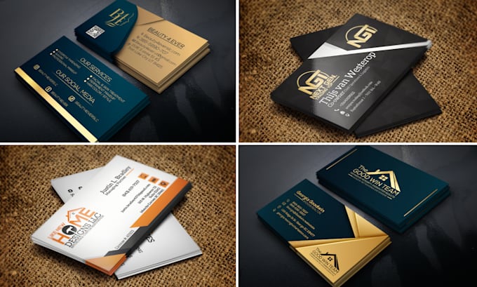 create a custom business card design with print ready files