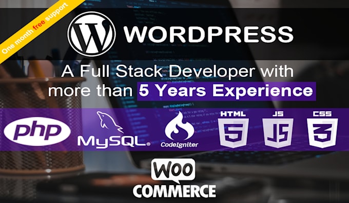 create a wordpress website or wordpress design