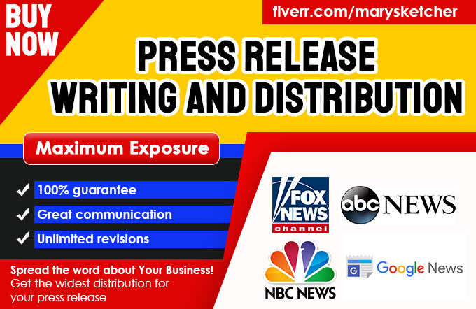 write and distribute a press release