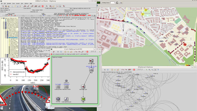 carry out a simulation study for your research on vanets
