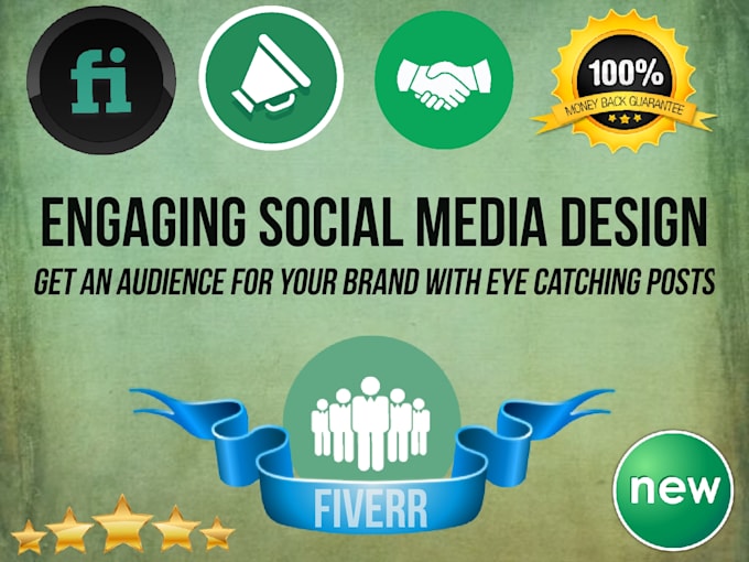 create an eye catching graphic for social media posting