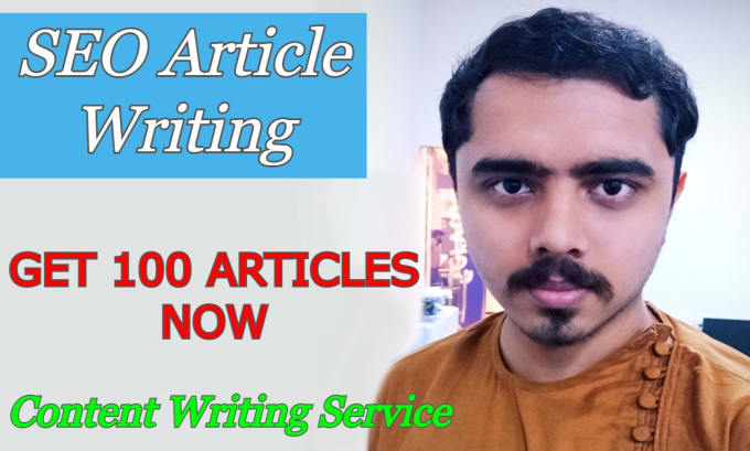 write SEO optimized articles on any topic