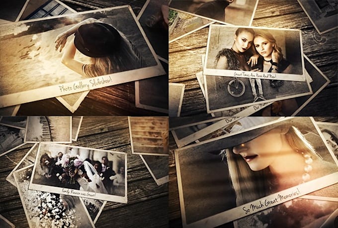 provide professional custom photo and video slideshow