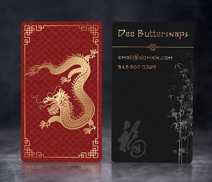 create a custom business card design