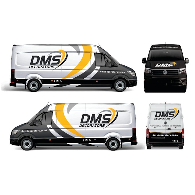 create cool graphic wrap for bus car van or truck wrap