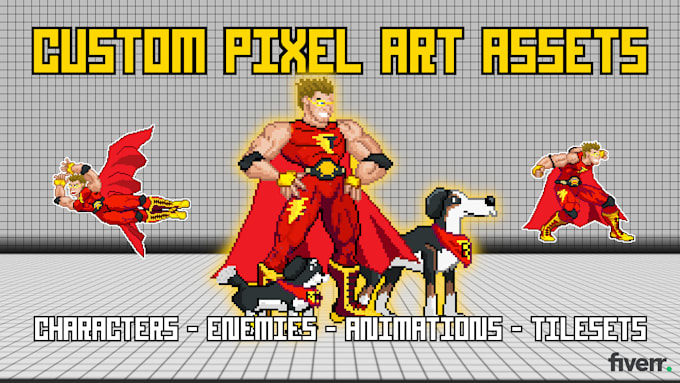 create custom pixel art characters for your indie game