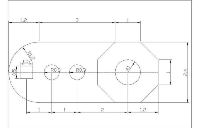 Тренировочные чертежи для autocad