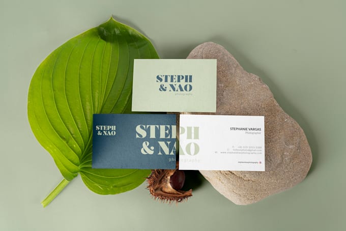 do business card design, unique business card with 3 concept