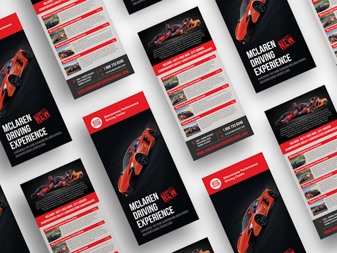 do dl flyer or rack card design