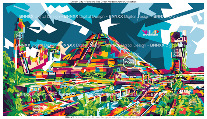 Draw Anything In Wpap Style By Banihafidz34 Fiverr The art is from indonesia, found by wedha abdul rasyid. draw anything in wpap style by