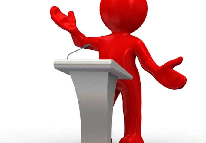write a speech