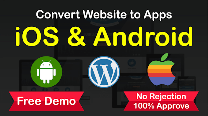convert your website into ios and android apps