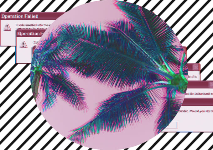 Photoshop A Vaporwave Aesthetic Background Or Header By The2ecat