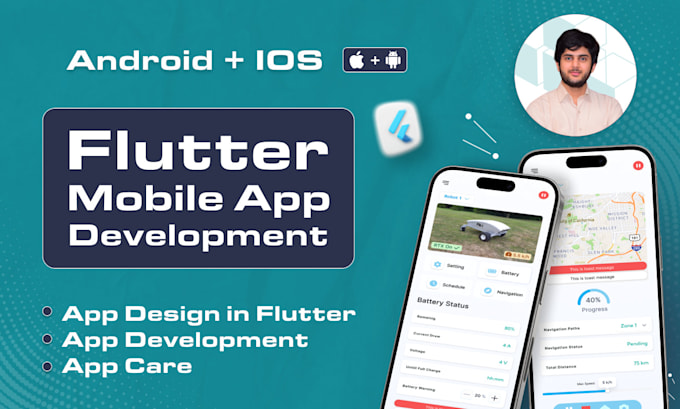 do flutter android ios app or be your flutter app developer