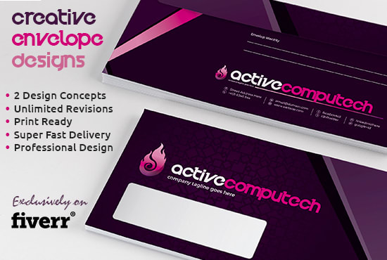 create an envelope design