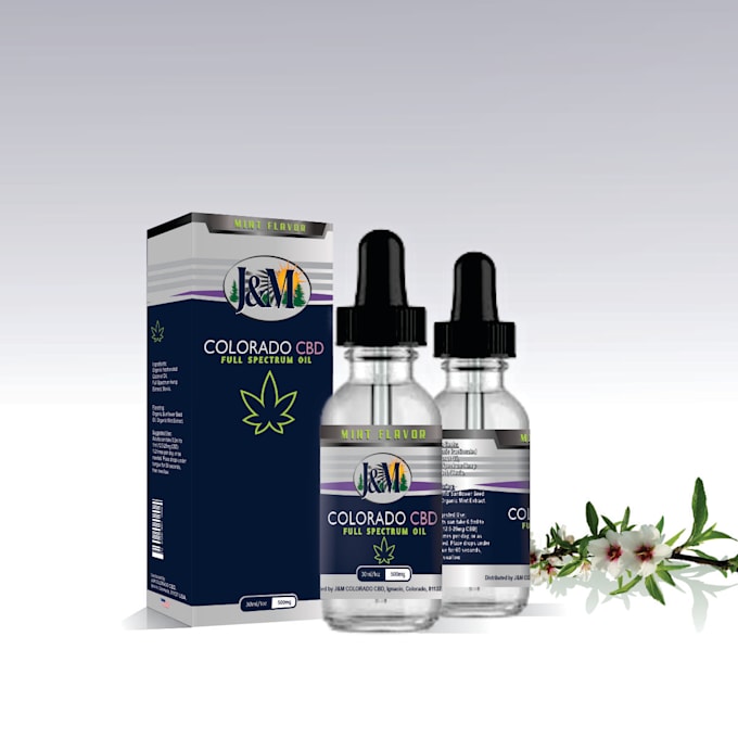 design cbd and vape label and packaging