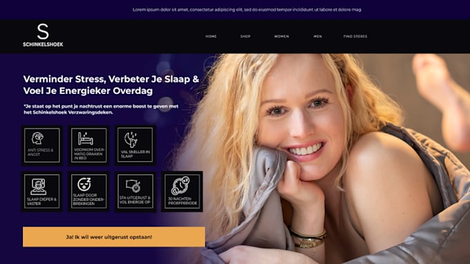 create a stunning website on webflow, wordpress, or squarespace