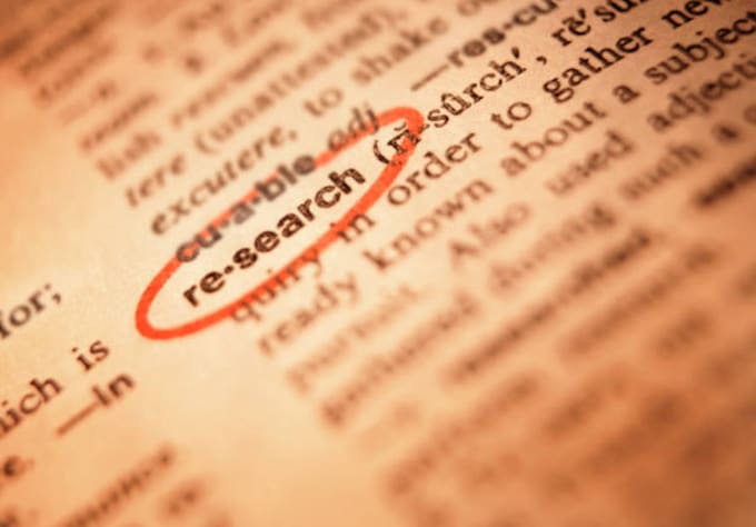 do research for you