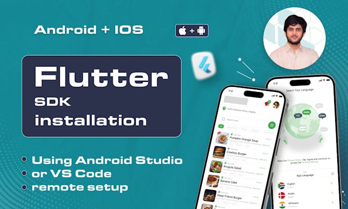 install or setup flutter sdk on your macbook or windows