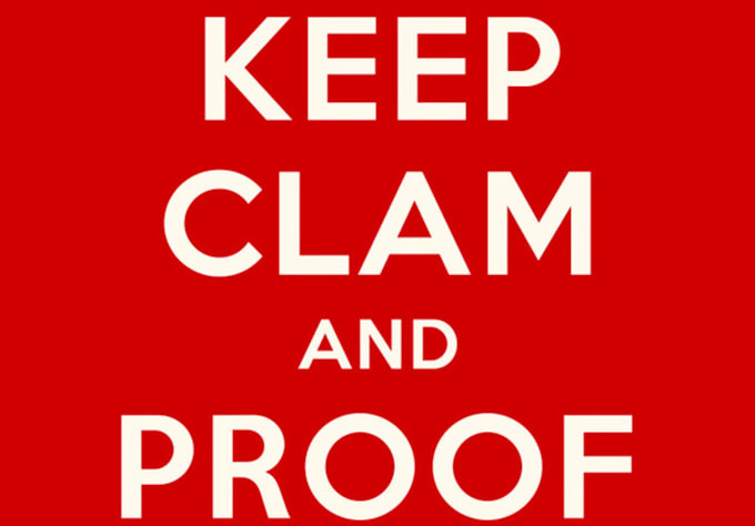 proofread your work