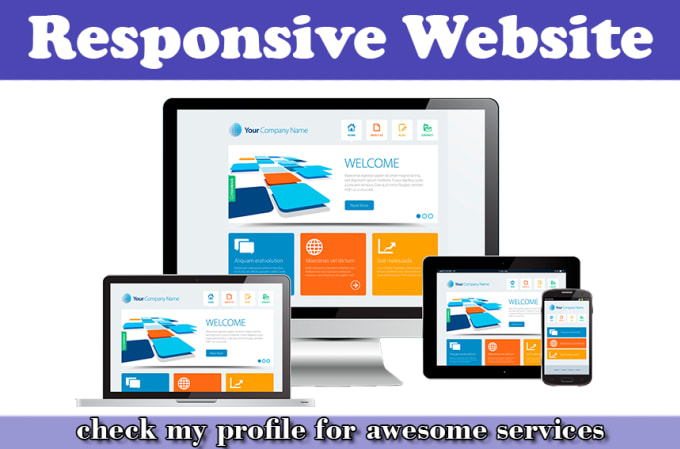 Create fully responsive website by Saleemwebs | Fiverr