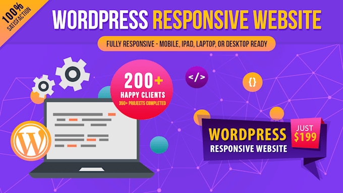 develop wordpress website as your requirement