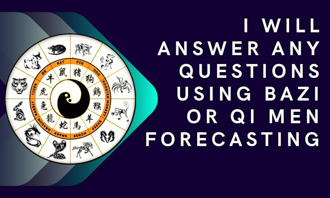 answer any questions using bazi or qi men forecasting