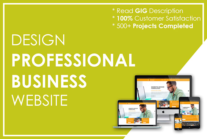 design professional business website
