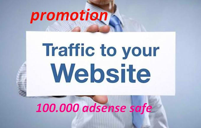 send minimum 100 000 visits on your website per week