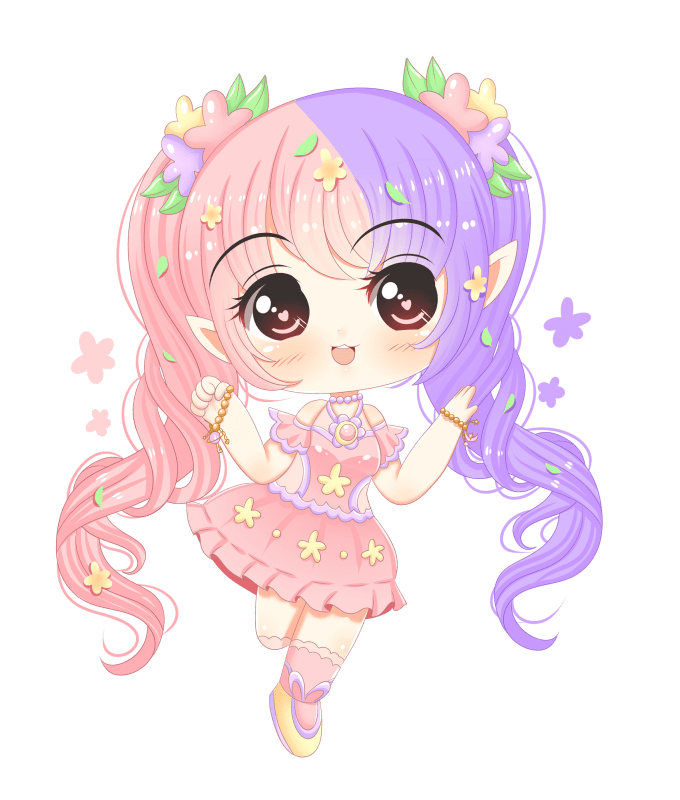 Draw anything in kawaii chibi anime style by Astarotte | Fiverr
