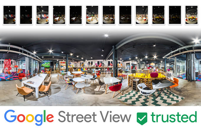 stitch panorama 360 images for google street view virtual tour ptgui photoshop