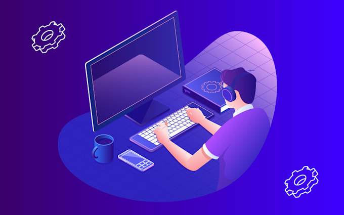 provide desktop IT support for repair, fix, speed up laptop computer remotely