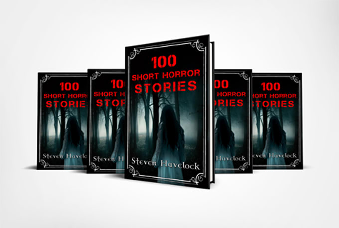 create a professional book cover or ghosts book cover design