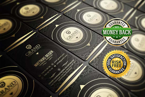 create luxury business card, premium business card designs