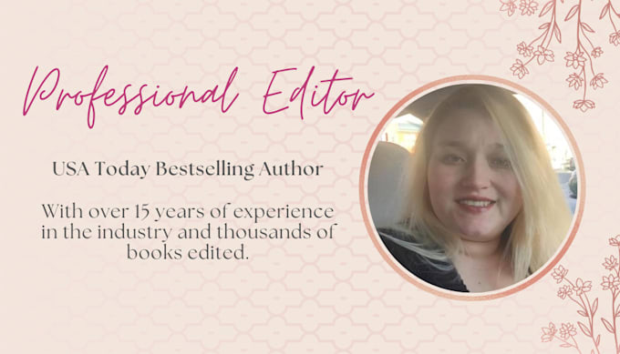 professional proofread or edit your book