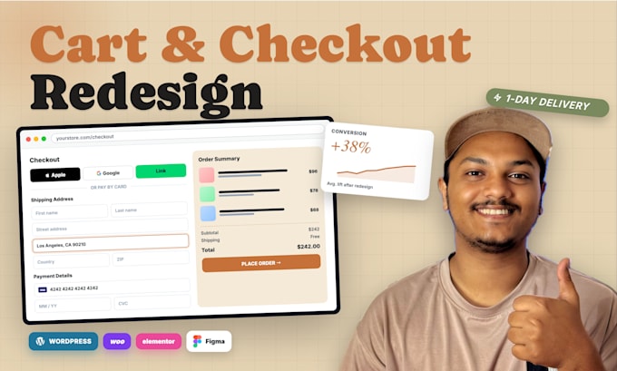 redesign your woocommerce checkout and cart to boost conversions