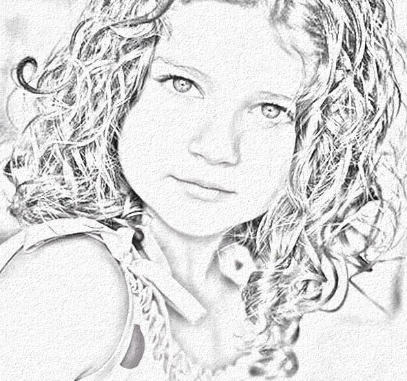 draw realistic  pencil sketch portrait from your photo