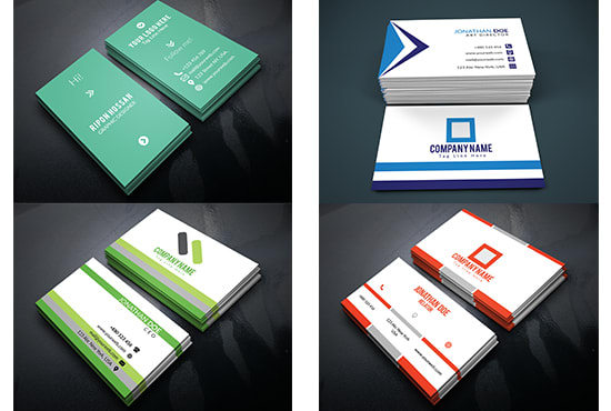 create an Eye Catching business card