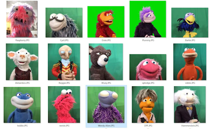 record a puppet video to promote anything