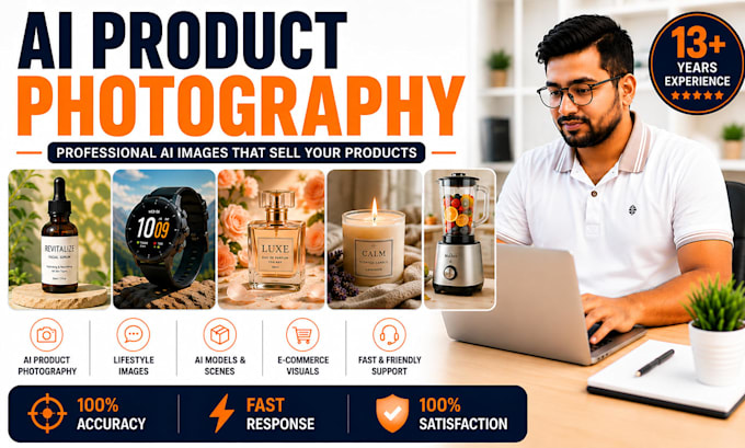 create ai product photography and lifestyle images