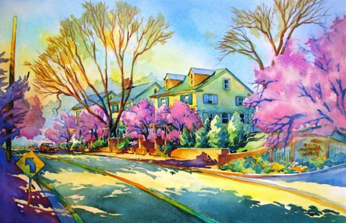 Turn Your Photo Into Watercolor Painting Style By Alyssa113
