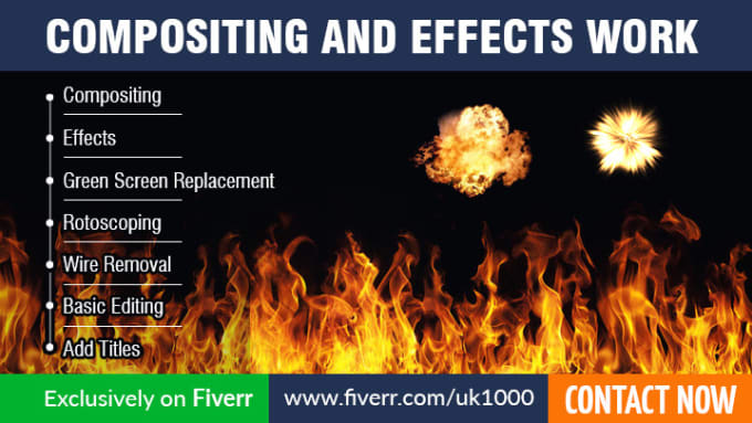 do compositing and visual effects work
