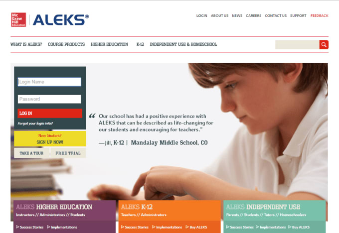 help you on Aleks, MyMathLab, Webassign tasks