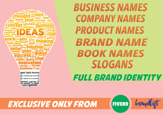 Create The Best Business Name Company Name Or Brand Name By Brandlift