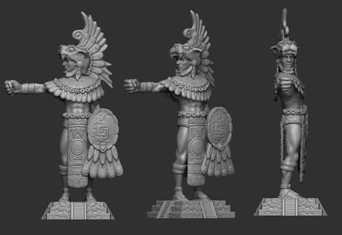 3d sculpting statue, figure, toys, character, for 3d printing